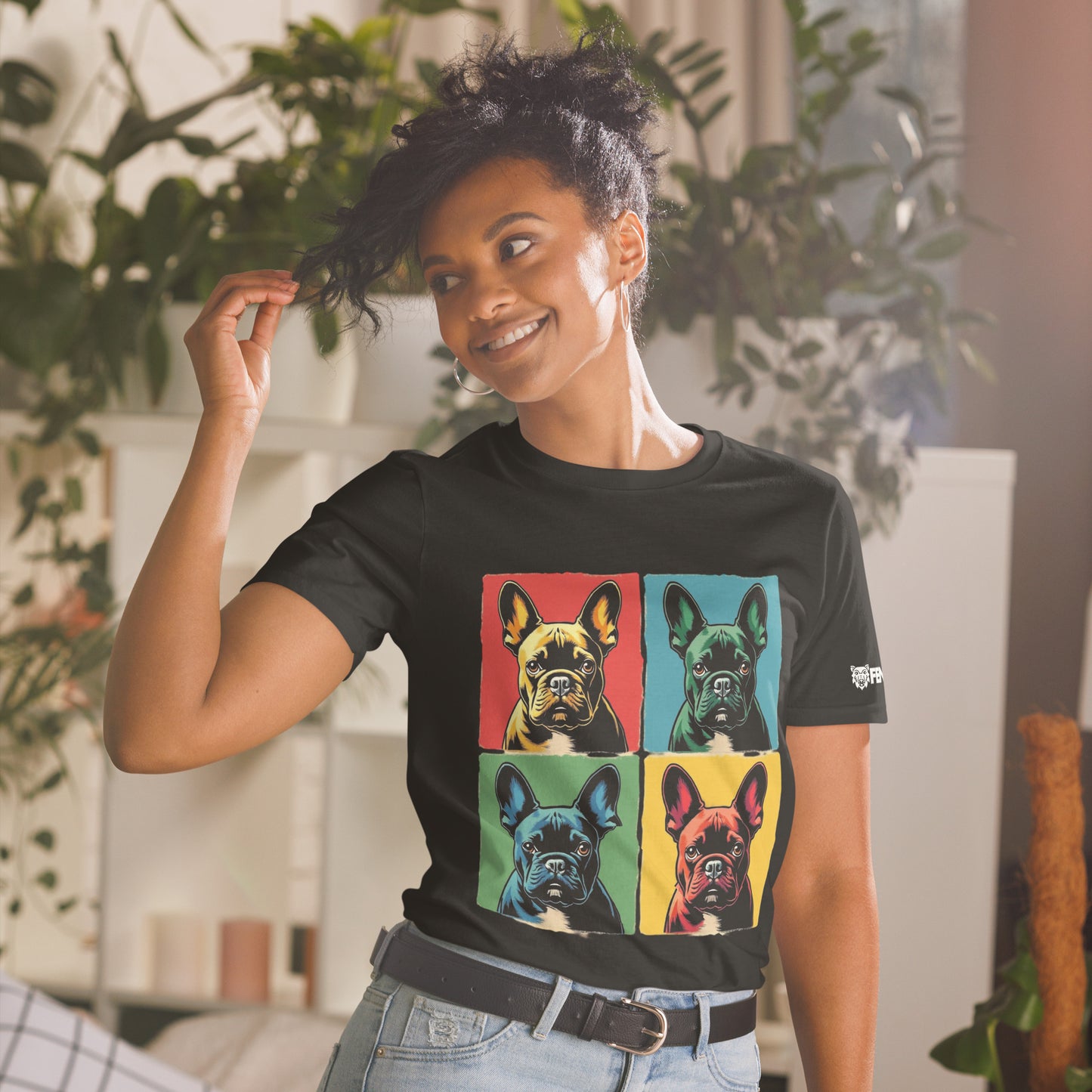 French Bulldog Pop Art T-Shirt