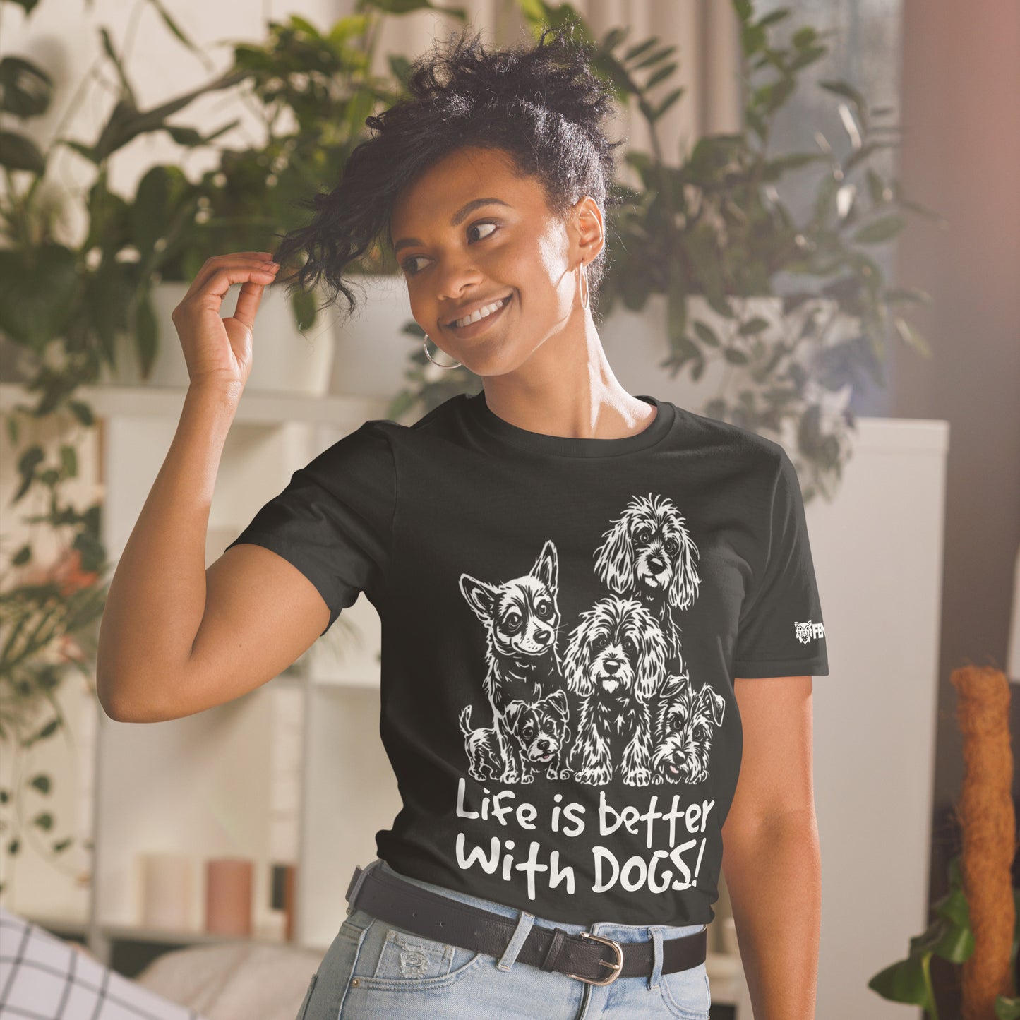 Life Is Better With Dogs T-Shirt