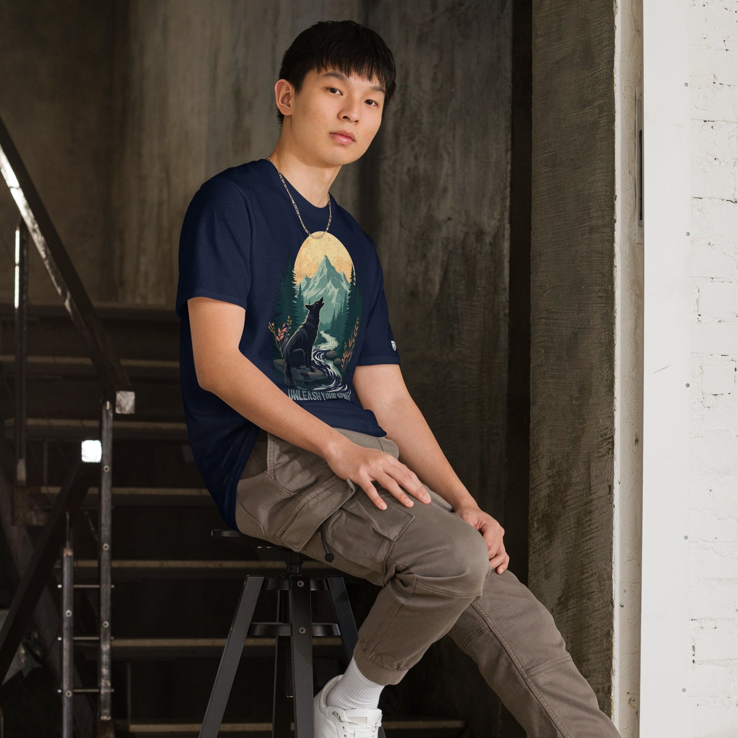 Unleash Your Spirit Wolf T-Shirt