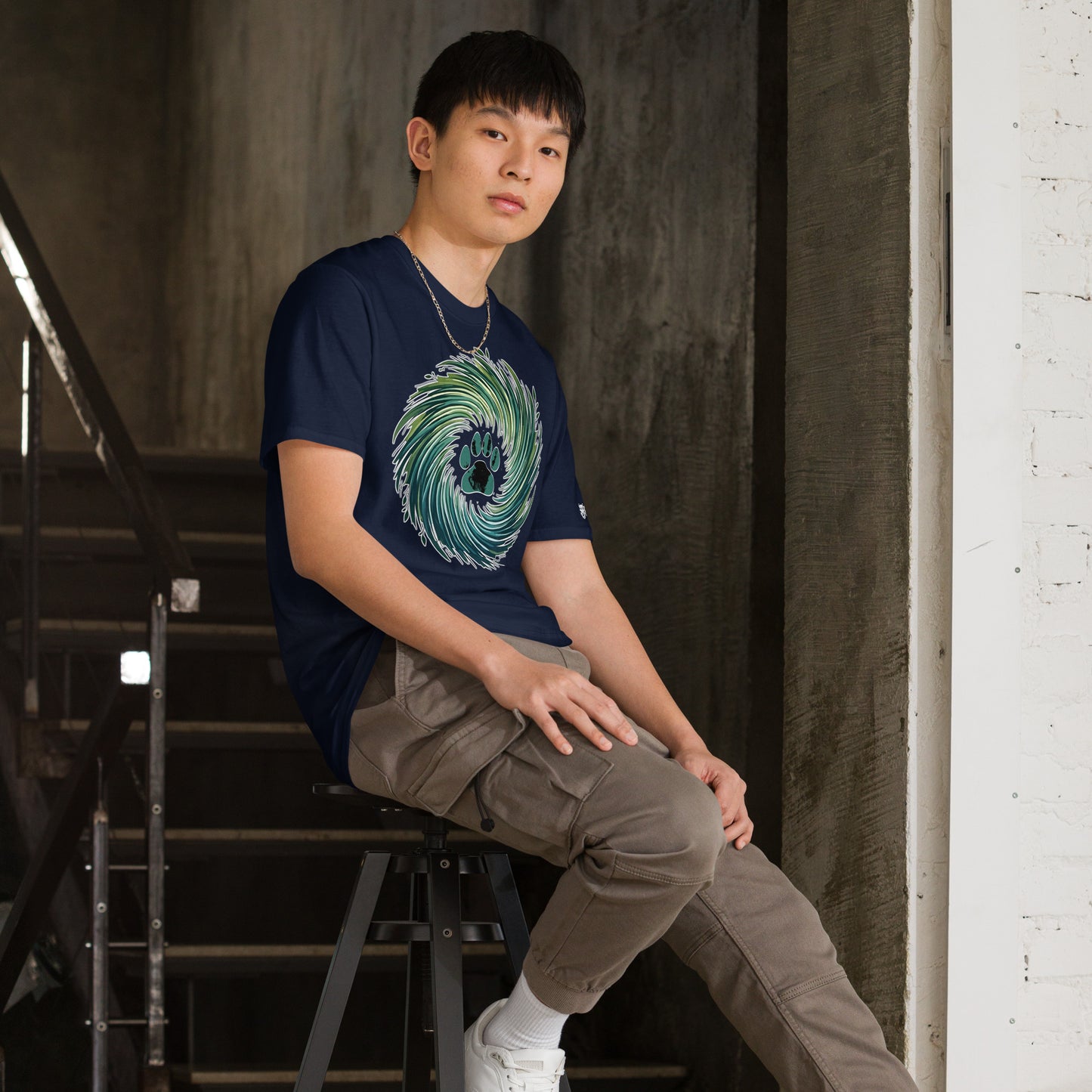 Paw Vortex Mandala T-Shirt